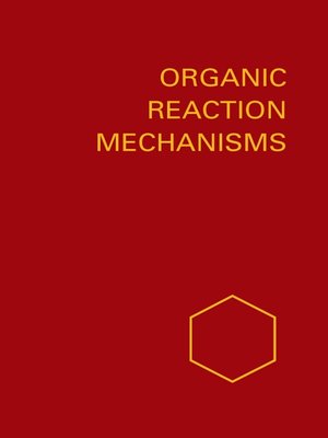 cover image of Organic Reaction Mechanisms, 1988
